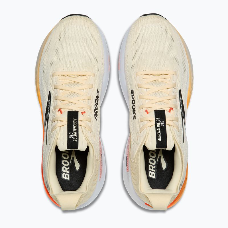 Кросівки для бігу чоловічі Brooks Adrenaline GTS 25 rutabaga/tigerlily/orange 5
