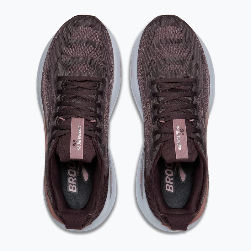 Кросівки для бігу жіночі Brooks Adrenaline GTS 25 raisin/woodrose/white 5