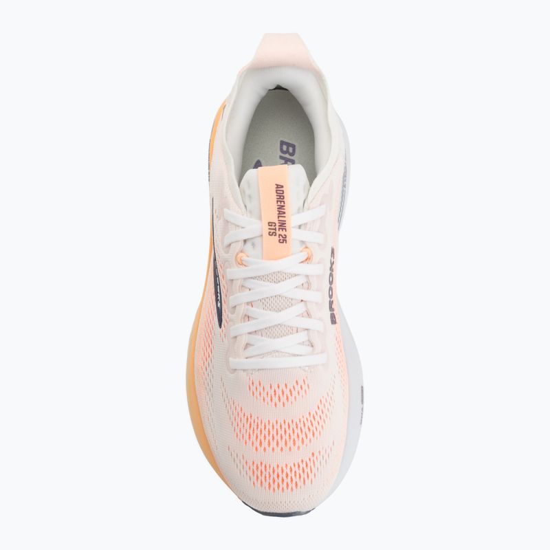 Кросівки для бігу жіночі Brooks Adrenaline GTS 25 oyster mushroom/peach/grape 5