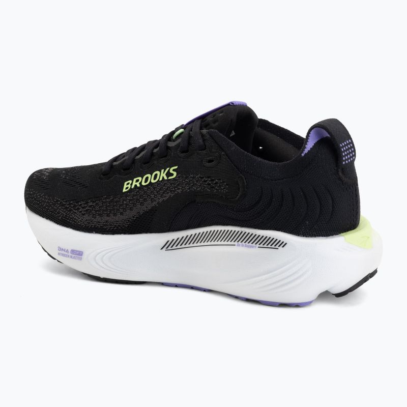 Кросівки для бігу жіночі Brooks Adrenaline GTS 25 black/blackened pearl/purple 3
