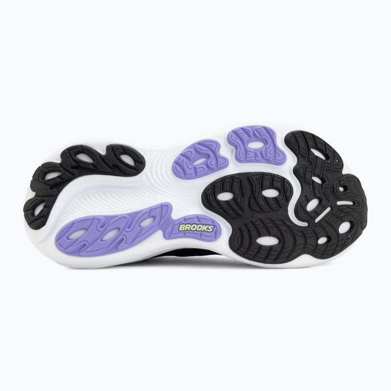 Кросівки для бігу жіночі Brooks Adrenaline GTS 25 black/blackened pearl/purple 4