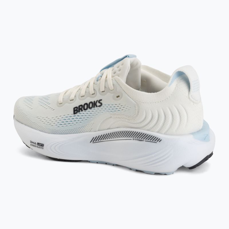 Кросівки для бігу жіночі Brooks Adrenaline GTS 25 star white/nantucket/chrome 3