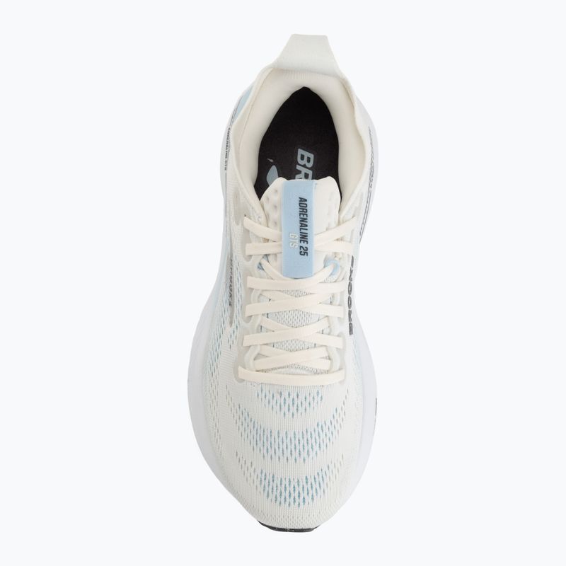 Кросівки для бігу жіночі Brooks Adrenaline GTS 25 star white/nantucket/chrome 5