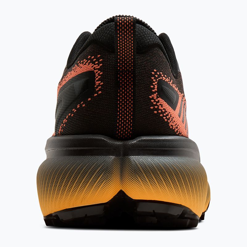 Кросівки для бігу чоловічі Brooks Cascadia 20 black/tigerlily/orange 4