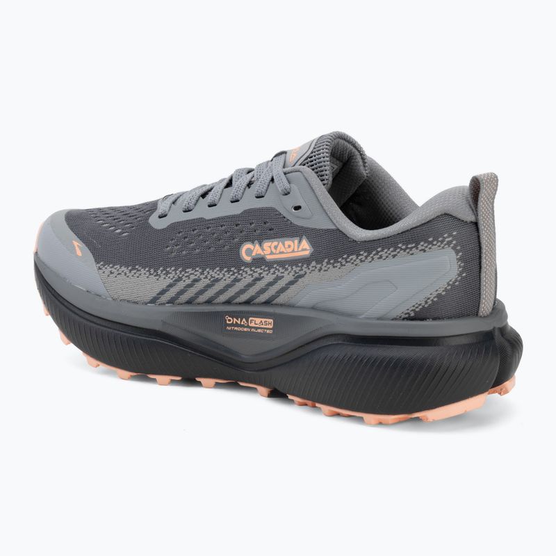 Кросівки для бігу жіночі Brooks Cascadia 20 grey/grey/peach 3