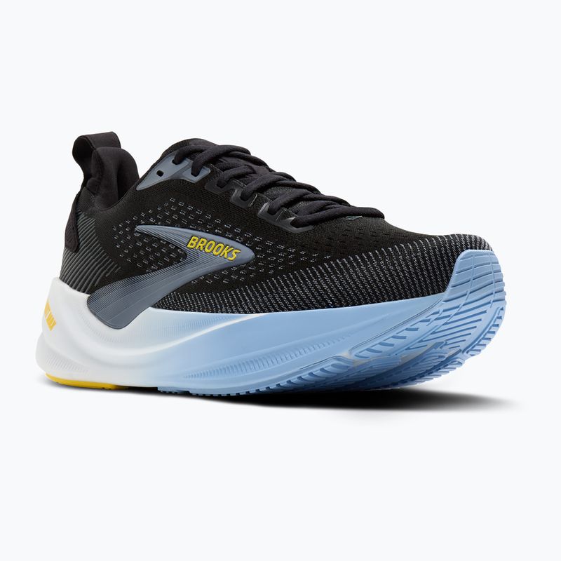 Кросівки для бігу чоловічі Brooks Ghost Max 4 black/folkstone/open air