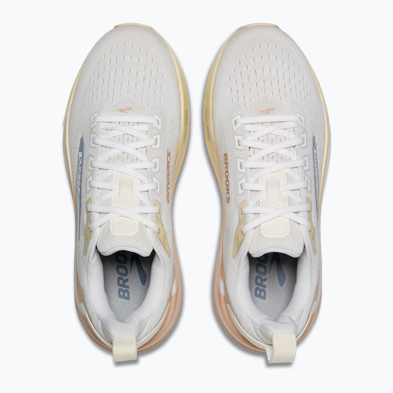 Кросівки для бігу жіночі Brooks Ghost Max 4 white/rose/rutabaga 5