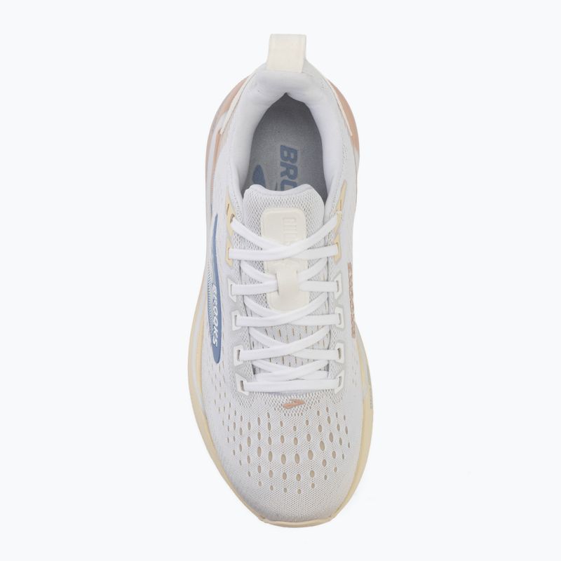 Кросівки для бігу жіночі Brooks Ghost Max 4 white/rose/rutabaga 5