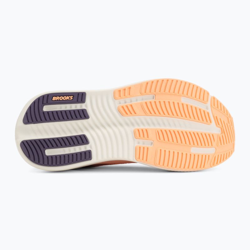 Кросівки для бігу жіночі Brooks Ghost Max 4 cyber peach/grape/bluewash 4