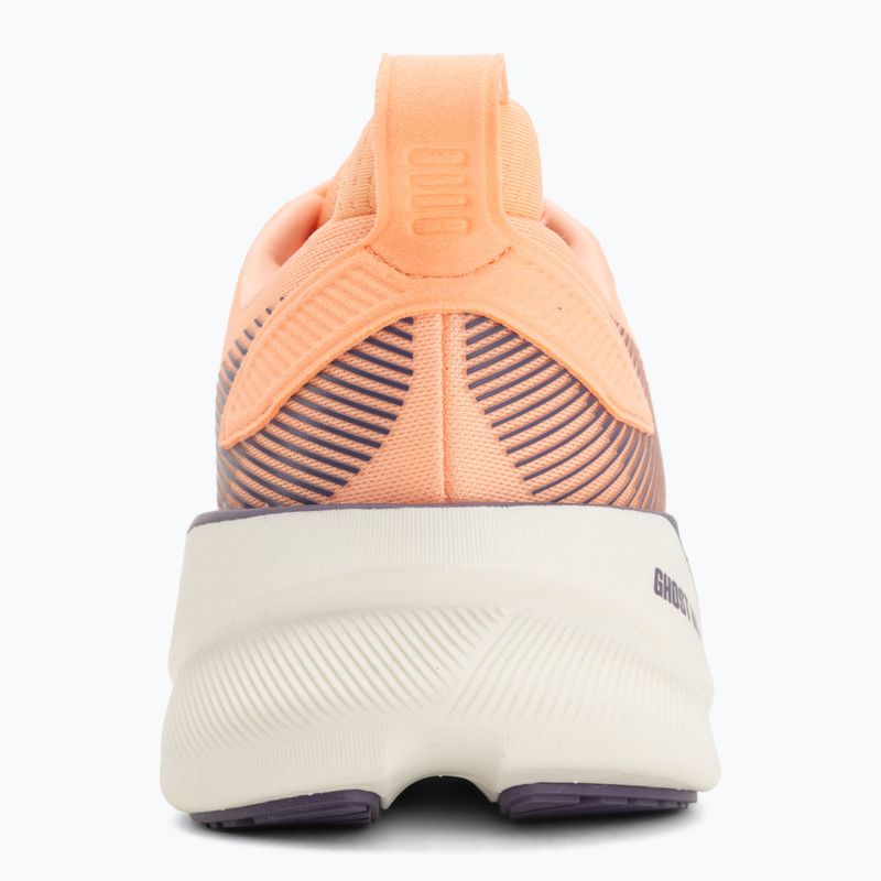 Кросівки для бігу жіночі Brooks Ghost Max 4 cyber peach/grape/bluewash 6