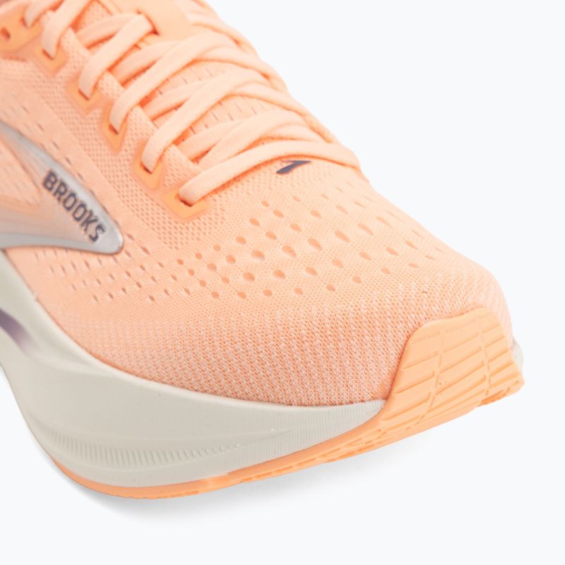 Кросівки для бігу жіночі Brooks Ghost Max 4 cyber peach/grape/bluewash 7