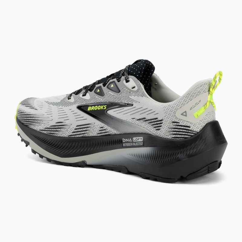 Кросівки для бігу чоловічі Brooks Ghost Trail grey/black/nightlife 3