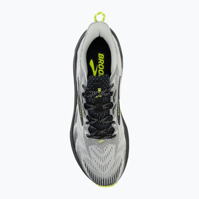 Кросівки для бігу чоловічі Brooks Ghost Trail grey/black/nightlife 5