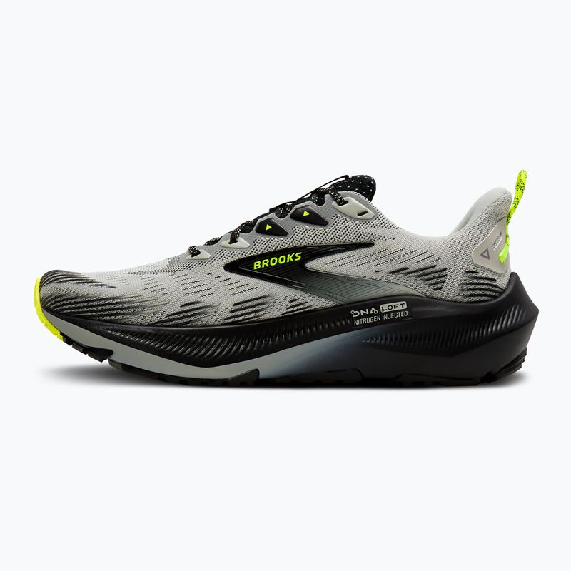 Кросівки для бігу чоловічі Brooks Ghost Trail grey/black/nightlife 3