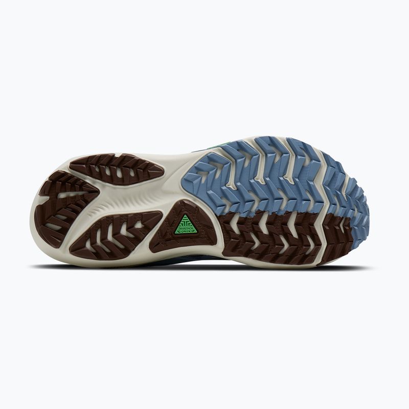 Кросівки для бігу жіночі Brooks Ghost Trail blue/blue/brown 4