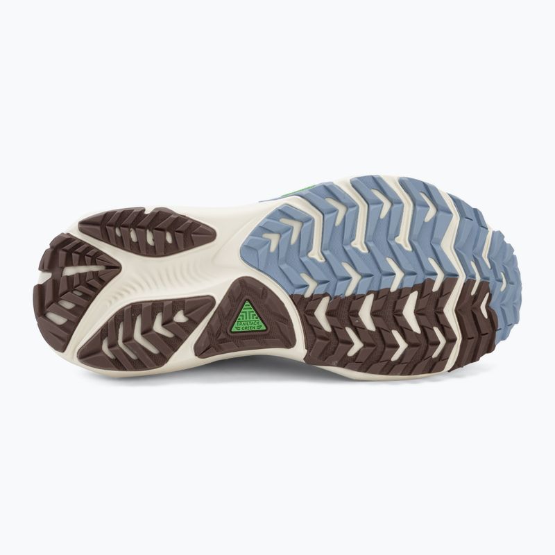 Кросівки для бігу жіночі Brooks Ghost Trail blue/blue/brown 4