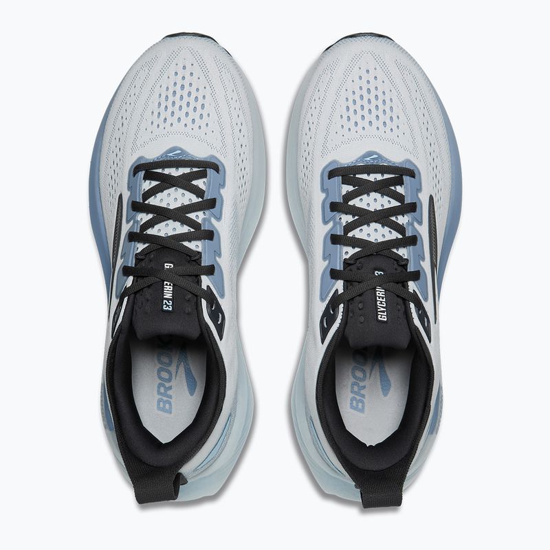 Кросівки для бігу чоловічі Brooks Glycerin 23 white/rain/baltic sea 5
