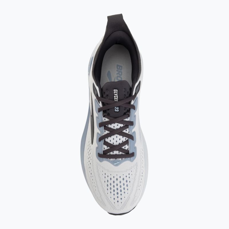 Кросівки для бігу чоловічі Brooks Glycerin 23 white/rain/baltic sea 5
