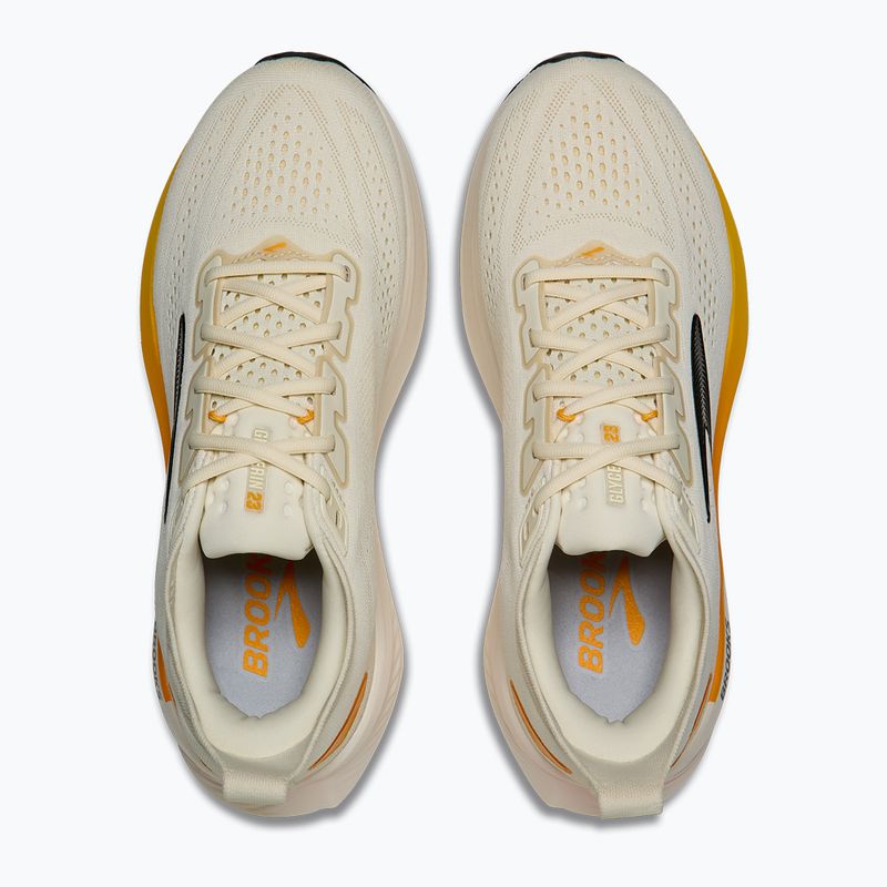 Кросівки для бігу чоловічі Brooks Glycerin 23 arctic wolf/angora/orange 5