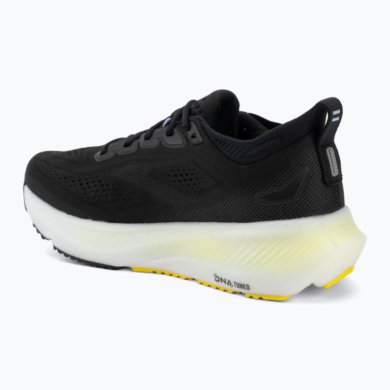 Кросівки для бігу чоловічі Brooks Glycerin 23 black/cyber yellow/nightlife 3