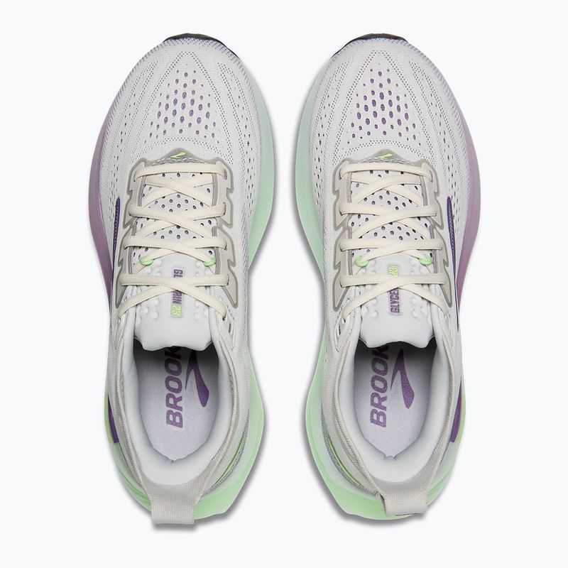 Кросівки для бігу жіночі Brooks Glycerin 23 antarctica/grape/green gecko 5