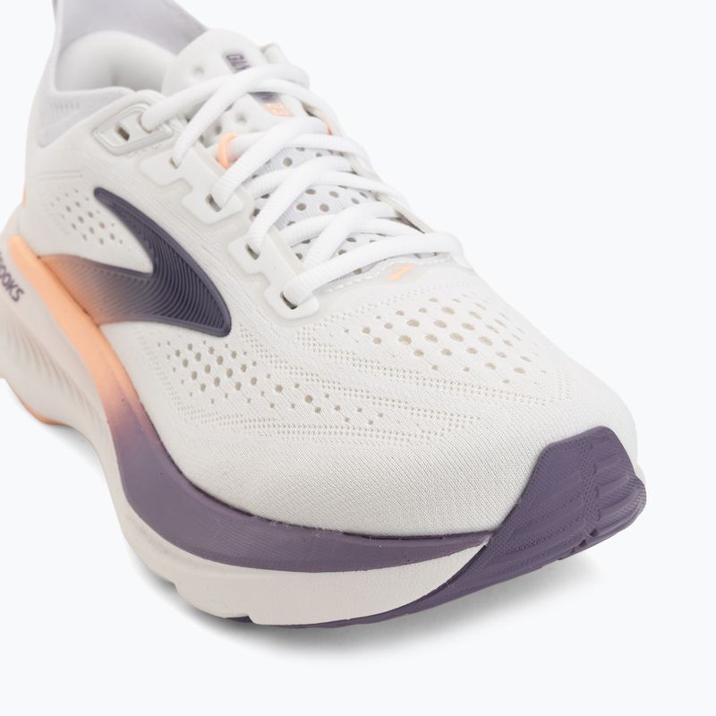 Кросівки для бігу жіночі Brooks Glycerin 23 white/mulled grape/clear 7