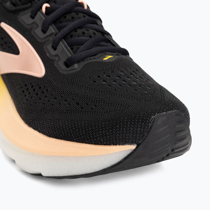Кросівки для бігу жіночі Brooks Glycerin 23 black/peach/nightlife 7
