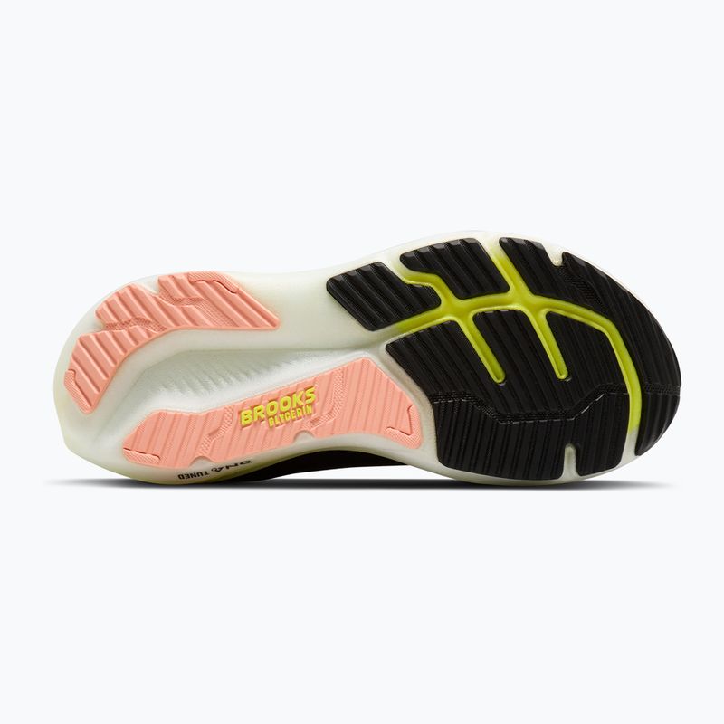 Кросівки для бігу жіночі Brooks Glycerin 23 black/peach/nightlife 4