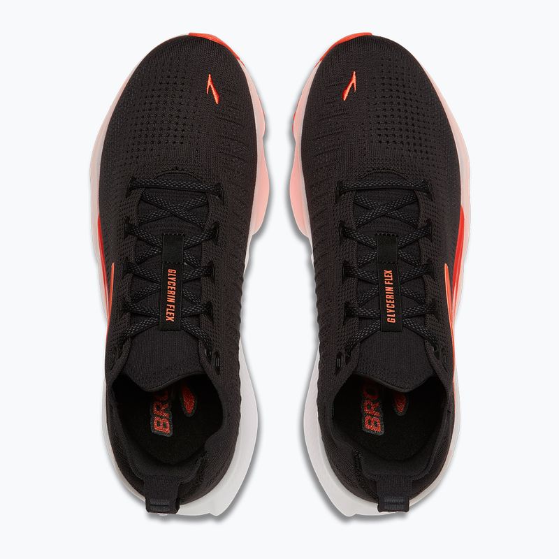 Кросівки для бігу чоловічі Brooks Glycerin Flex black/orange 5
