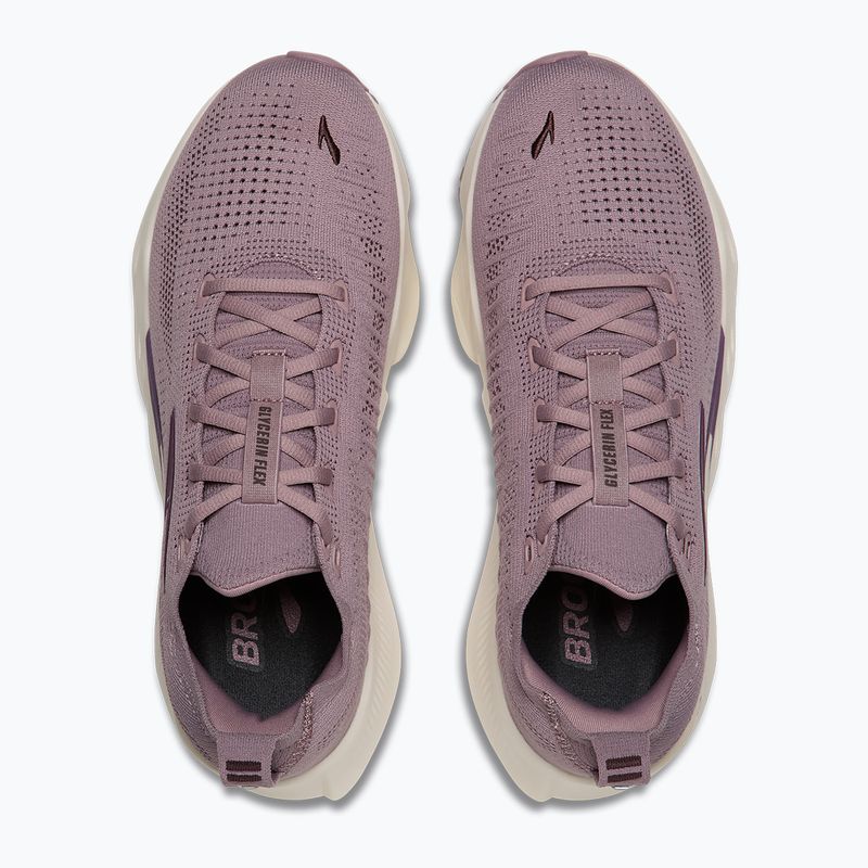 Кросівки для бігу жіночі Brooks Glycerin Flex rose/raisin/metallic 5