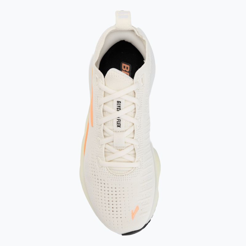 Кросівки для бігу жіночі Brooks Glycerin Flex white/peach/nightlife 5