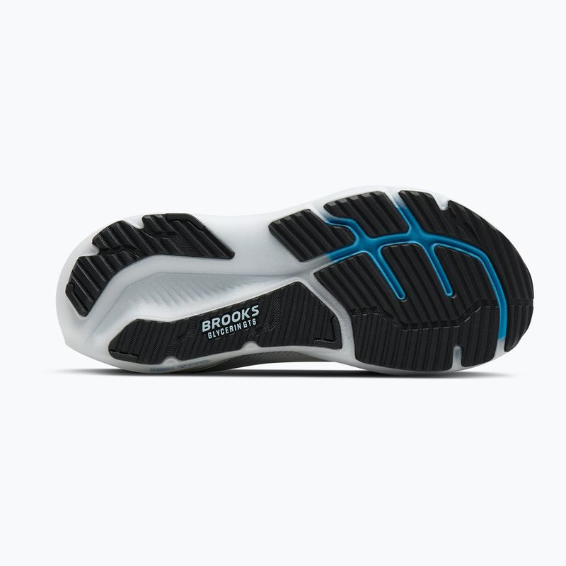 Кросівки для бігу чоловічі Brooks Glycerin GTS 23 white/rain/baltic sea 4