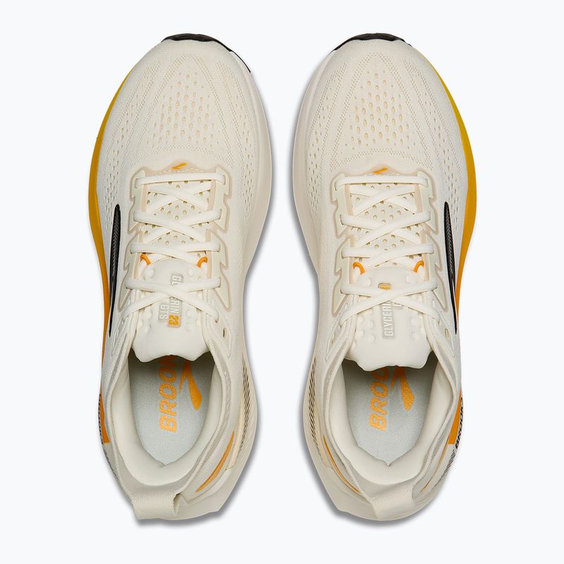 Кросівки для бігу чоловічі Brooks Glycerin GTS 23 arctic wolf/angora/orange 5