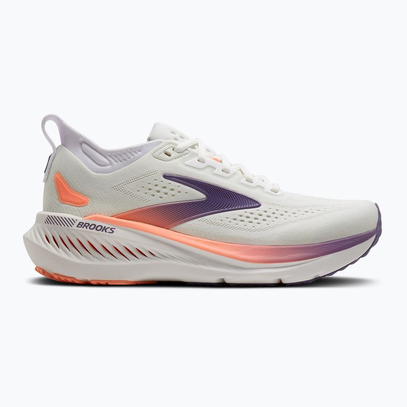 Кросівки для бігу жіночі Brooks Glycerin GTS 23 white/mulled grape/clear 2