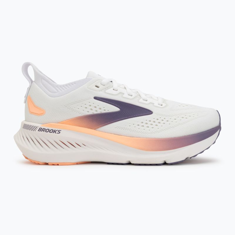 Кросівки для бігу жіночі Brooks Glycerin GTS 23 white/mulled grape/clear 2