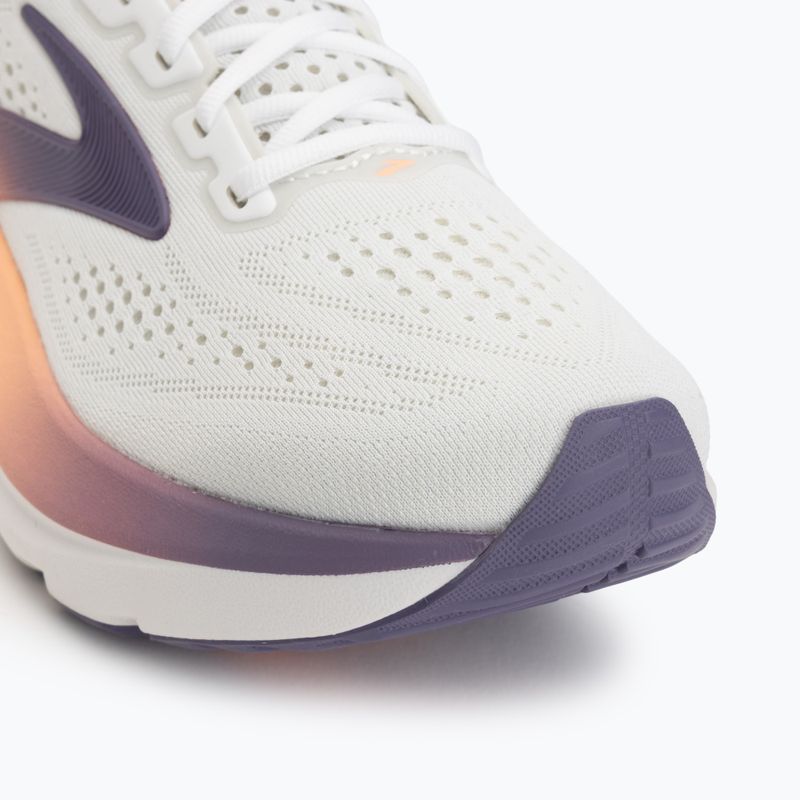 Кросівки для бігу жіночі Brooks Glycerin GTS 23 white/mulled grape/clear 7