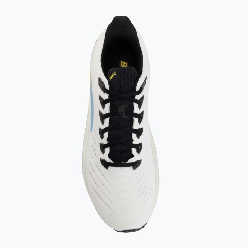 Кросівки для бігу чоловічі Brooks Glycerin Max 2 bright white/black/nightlife 5