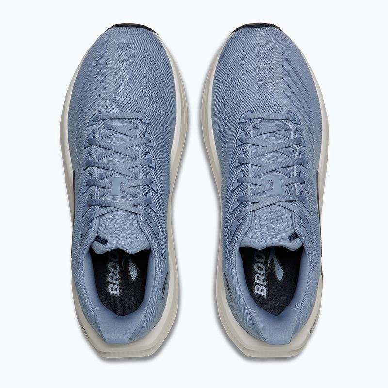 Кросівки для бігу чоловічі Brooks Glycerin Max 2 rain washed/navy blazer/clear 5
