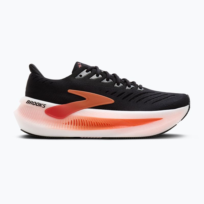 Кросівки для бігу чоловічі Brooks Glycerin Max 2 black/tigerlilly/orange 2
