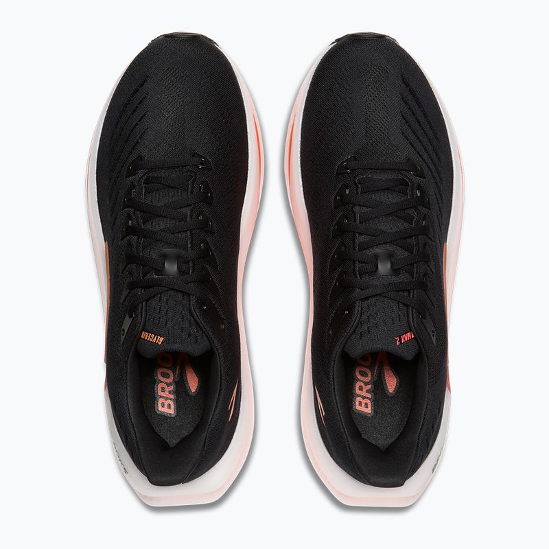 Кросівки для бігу чоловічі Brooks Glycerin Max 2 black/tigerlilly/orange 5