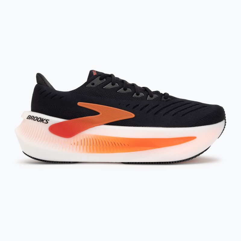 Кросівки для бігу чоловічі Brooks Glycerin Max 2 black/tigerlilly/orange 2