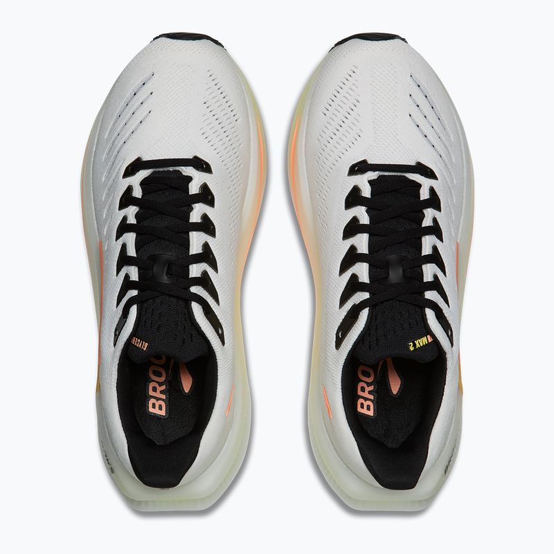 Кросівки для бігу жіночі Brooks Glycerin Max 2 white/cyber yellow/nightlife 5