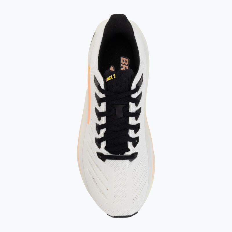 Кросівки для бігу жіночі Brooks Glycerin Max 2 white/cyber yellow/nightlife 5