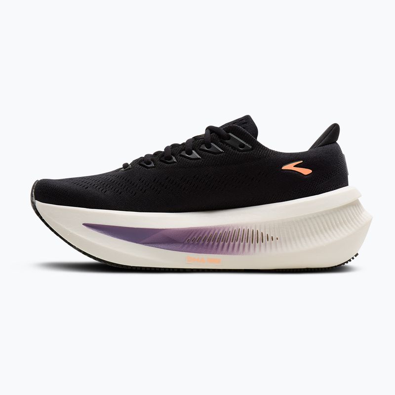 Кросівки для бігу жіночі Brooks Glycerin Max 2 black/peach/clear 3