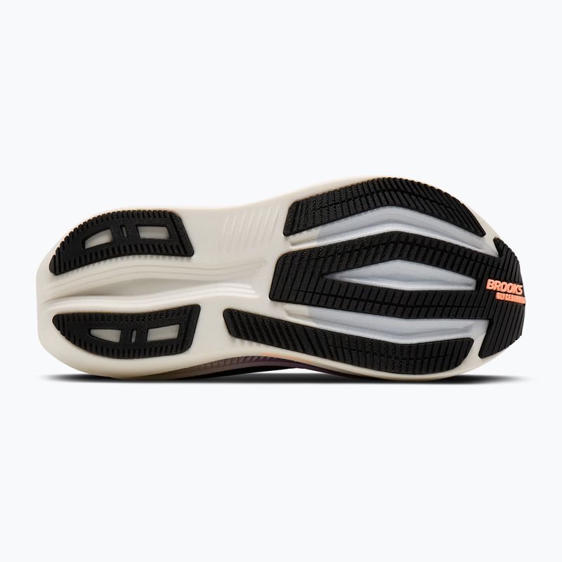 Кросівки для бігу жіночі Brooks Glycerin Max 2 black/peach/clear 4