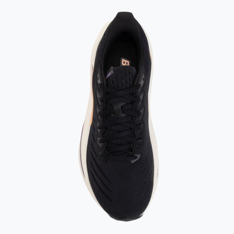 Кросівки для бігу жіночі Brooks Glycerin Max 2 black/peach/clear 5
