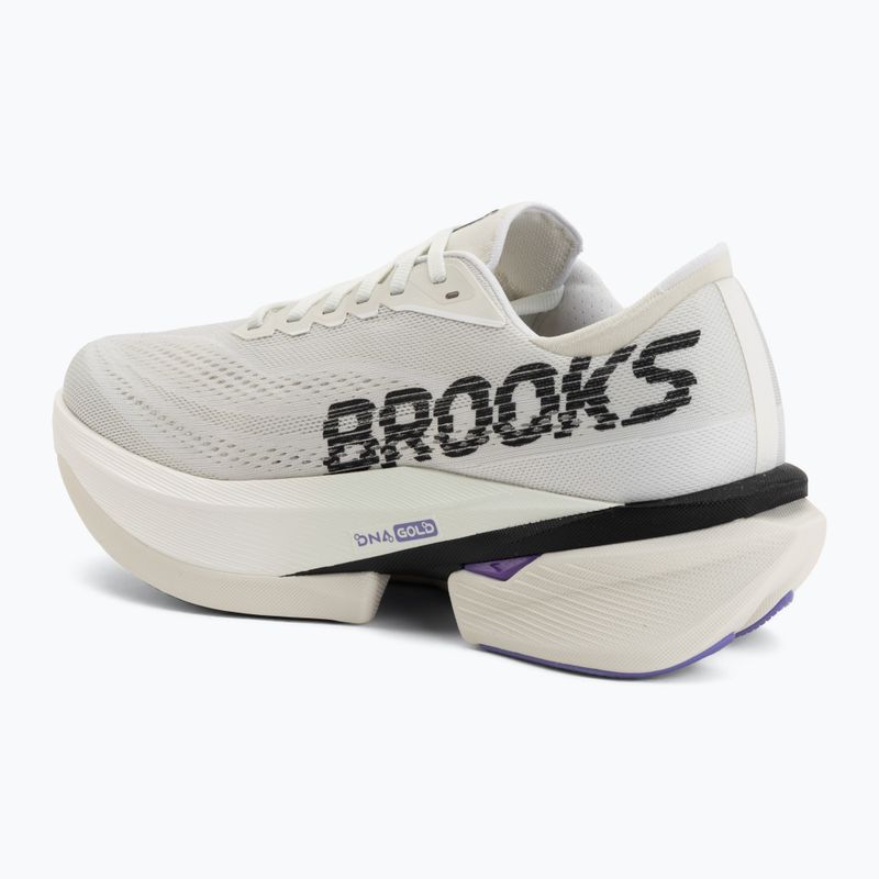 Кросівки для бігу чоловічі Brooks Hyperion Max 4 grey/black/purple hebe 3