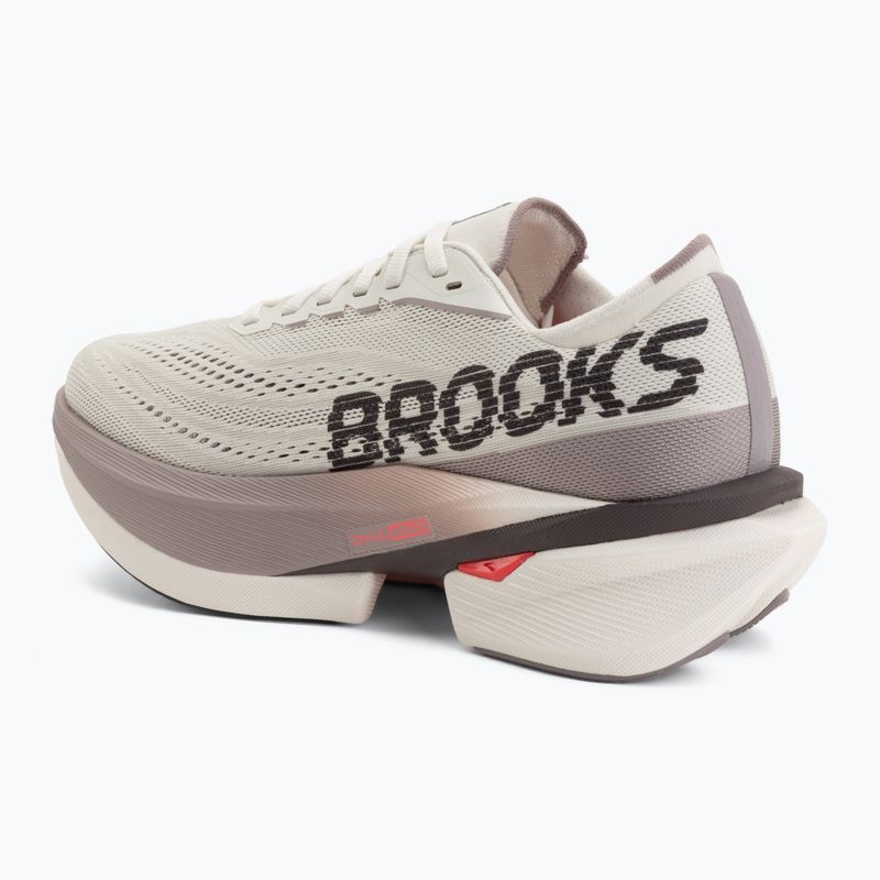 Кросівки для бігу жіночі Brooks Hyperion Max 4 coconut/raisin/pink 3
