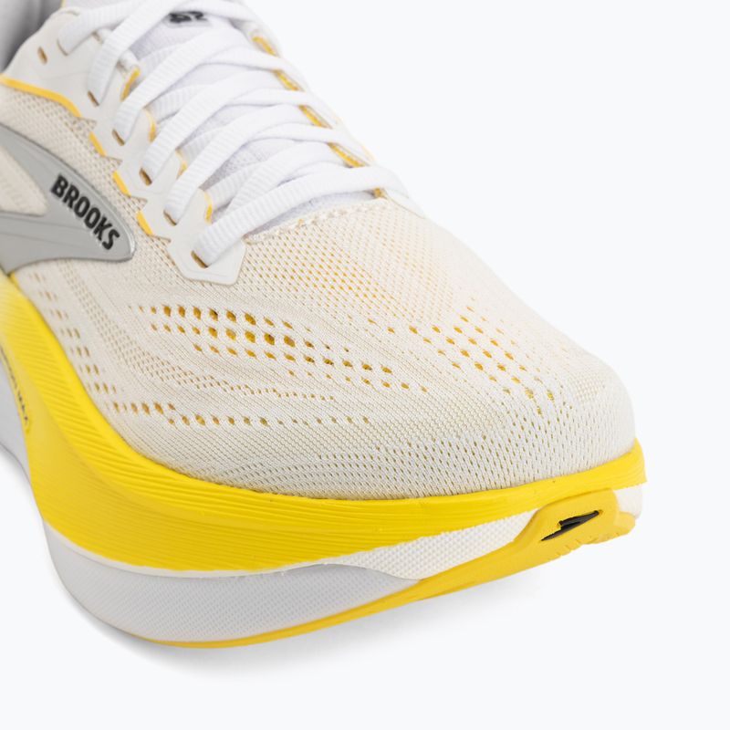 Кросівки для бігу жіночі Brooks Hyperion Max 4 white/cyber yellow/black 7