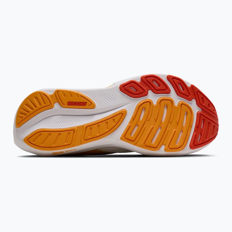 Кросівки для бігу чоловічі Brooks Revel 9 white/orange/black 4